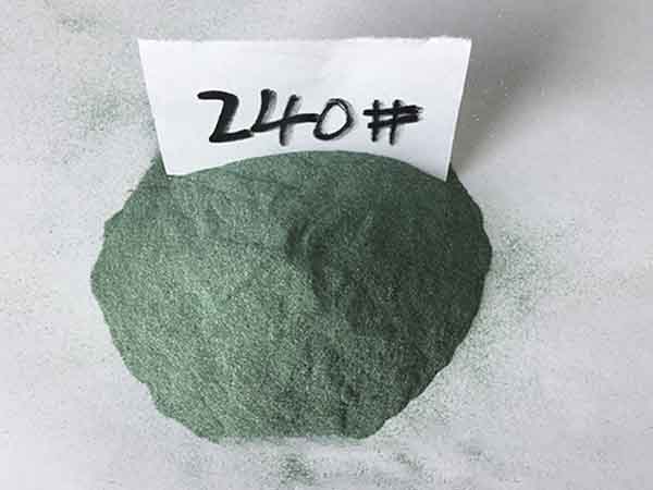 240目酸洗水分无尘绿硅砂